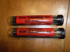 Field Gun Cleaning Kit, all metal parts, w/ storage tube.