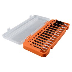13PCS Rifle Pistol Shotgun Gun Cleaning Bore Brush in Organized Storage Box