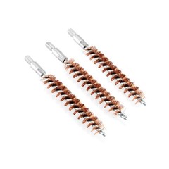 3 X Bronze Bristle Bore Long Brush .325/8mm Cal 8×32 Thread for Gun Cleaning Rod