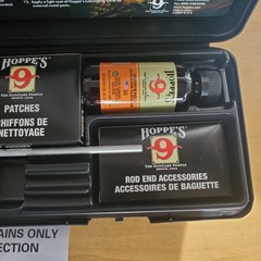 Hoppes Pistol Cleaning Kit For Caliber .40 / 10mm W/Case New Open Box Gun