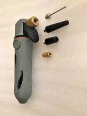 CO2 power cleaner duster blower gun parts barrel 16g C02 cartridg BID kit w tips