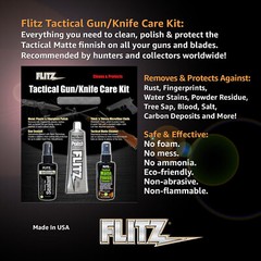 FLITZ Tactical Gun & Knife Care Kit TGK41502 (SEE VIDEO)