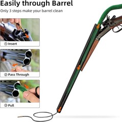 Bore Cleaning Kit for Multiple Calibers – Compact, Reusable & Efficient Solution