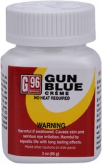 G96 Products 1064 Gun Blue Creme 3 oz Bottle Firearm Bluing