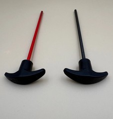 KleenBore 6.5″ Handgun Cleaning Rod Duo – Classic & Saf-T-Clad Coated