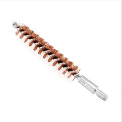 5 X Bronze Bristle Bore Cleaning Brush .338 Caliber 8×32 Thread with 50 Patches