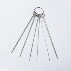 17PC Paint Spray Gun Rifle Pistol Air Brush Passage Cleaning Bristle Needle Kit