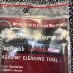 NIB! Kleen-Bore MagBrush Magazine Well Cleaning Brush 10mm/.38/.40/.45