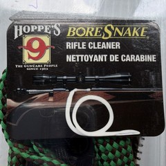 Hoppe’s Bore Snake Reusable Rifle Cleaner .22 Cal .223 5.56mm Green Brown 24011