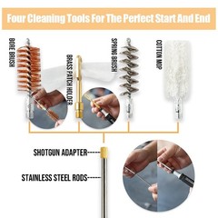 Shotgun Cleaning Kit for 12 Gauge,Shotgun Cleaner Supplies Gun Cleaning Kit w…