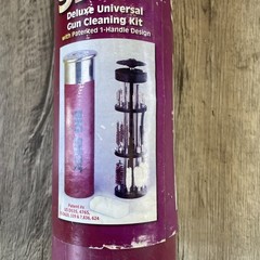BullsEye BIG SHOT Deluxe Universal Gun Cleaning Kit w/ Patented 1-Handle Design