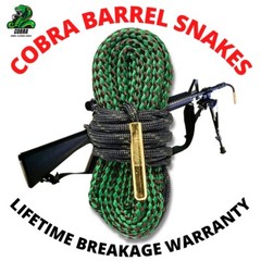 .223 6-Pack Bore Cleaning Cobra Barrel Snake Bundle Fast Free Shipping