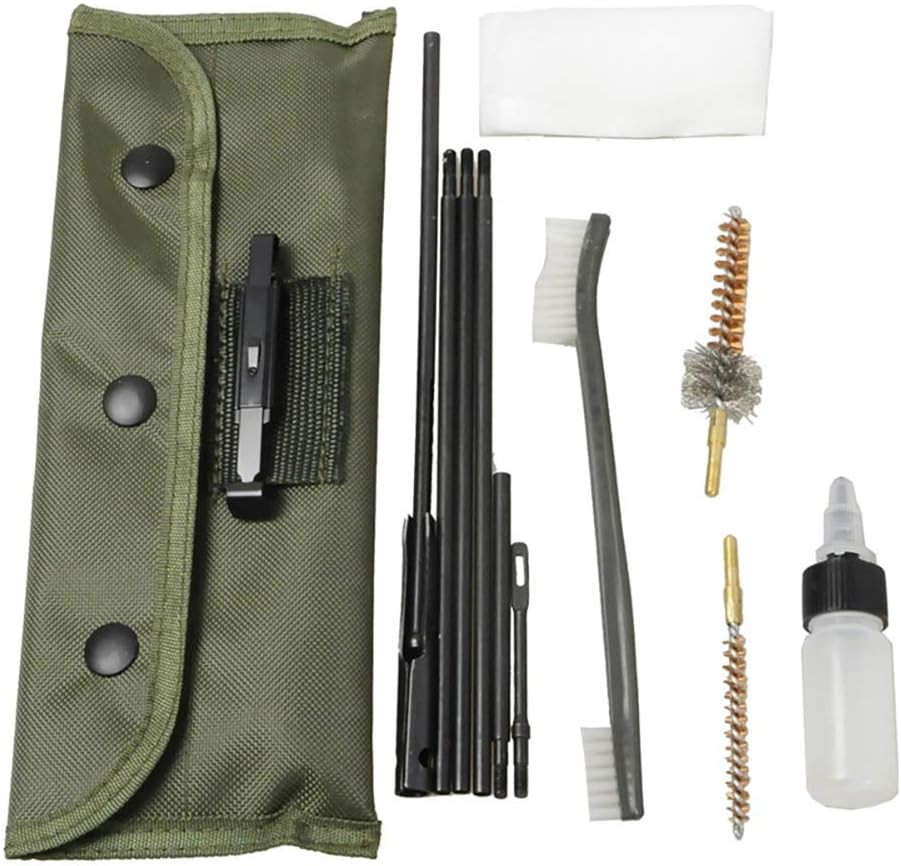 Professional Rifle and Pistol Cleaning Kit for 5.56mm, .223, .22LR, .22 Cal