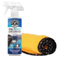 Total Interior Cleaner & Protectant 16 oz with Professional Grade Microfiber