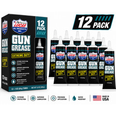 Lucas Oil 10889 Extreme Duty Grease Gun 1 oz Heavy Duty Lubricant (12 Pack)