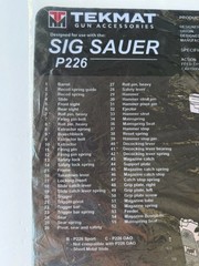 NEW SEALED TekMat Original Gun Cleaning Mat Pad 11″ x 17″ Sig Sauer P226