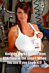 USA Fluid 132N Preservative Restoration Fluid & GUN OIL Penetrating Rust Cleaner