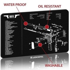 Gun Cleaning Mat Mouse pad for 1911 Size 17″ X 11″