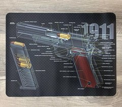 TekMat TekTowel Gun Clean Pistol Handgun Cleaning Mat – TEKR171911CA