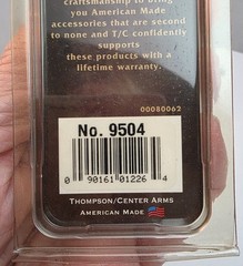 Thompson/Center ~ No. 9504 Bronze Bore Brush – .54 Caliber 10-32 Threads