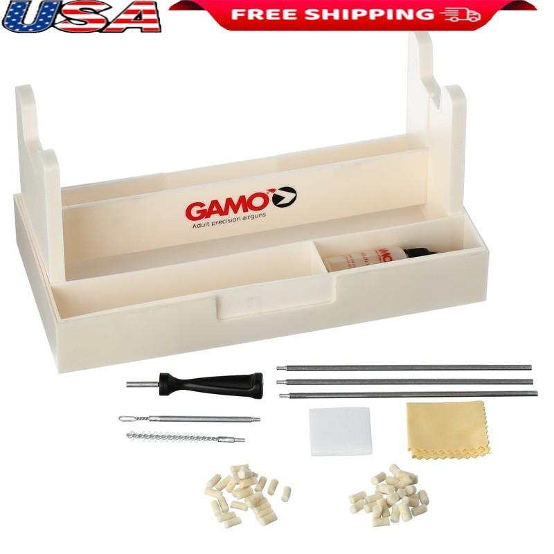 Collapsible Rifle Stand Maintenance Kit Air Rifles W/ Cleaning Tools Accessories