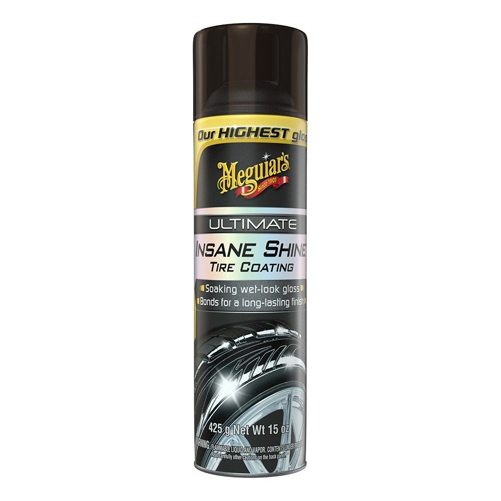 Meguiar’s Insane Shine Aerosol Tire Coating 15 oz – G190315