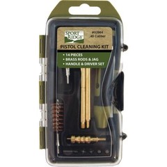 Tac Shield Sport Ridge 14pc Pistol Cleaning Kit .45 Cal Hard Case