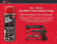 Hornady 99901 One Shot Gun Cleaner Aerosol Spray with DynaGlide Plus (10 fl oz
