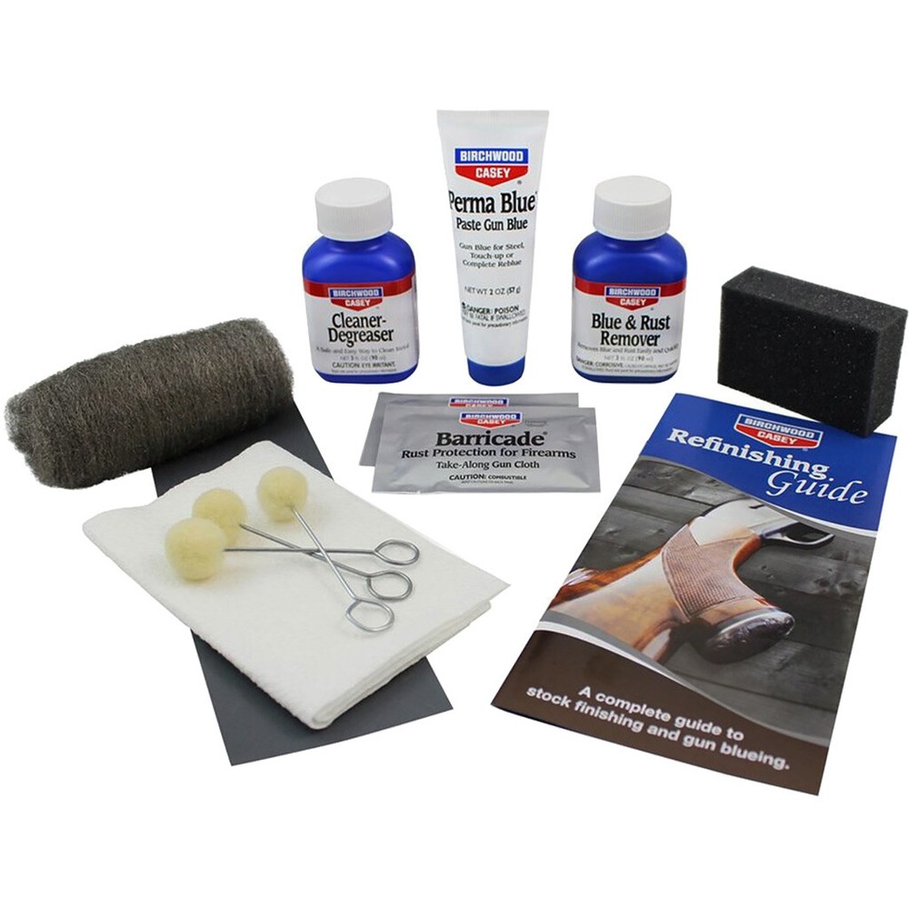 Birchwood Casey Perma Blue Gun Finishing Kit Liquid