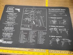 TekMat Ultra Premium Gun Cleaning Mat – 20″ X 15″ – Glock Gen 5 B13