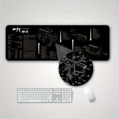 Tactical Gun Cleaning Pad or Large Gaming Mouse Pad-12 x 36 inches