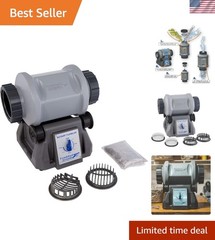Heavy-Duty 7L Rotary Tumbler with Low Noise and Timer – Perfect for Reloading