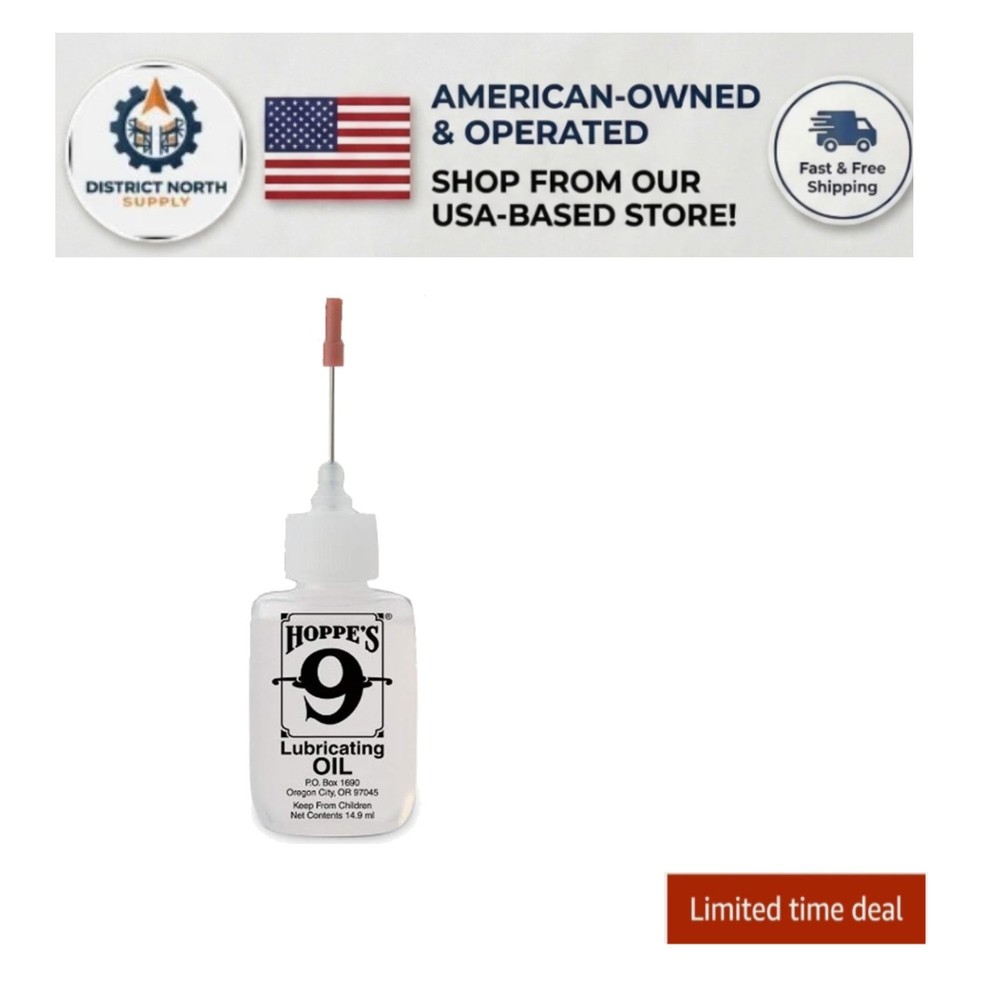 No. 9 High Viscosity Lubricating Oil – 14.9 ml for Precision Gear Care