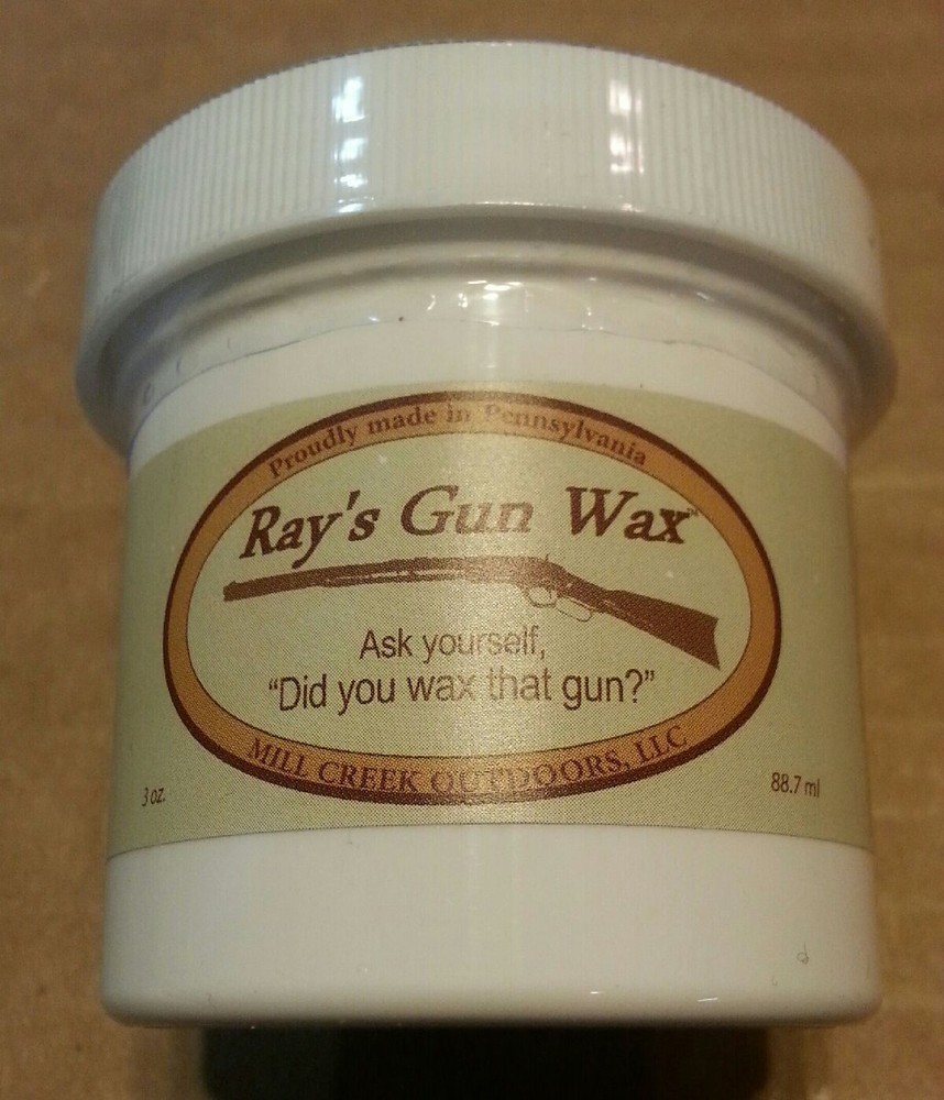 Ray’s Gun Wax 6 oz Gun oil Gun Protect ant Gun Stock renew hunting gun restore