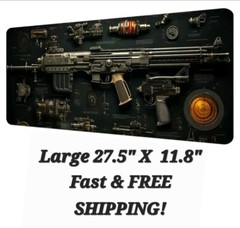 Large Tactical Gunsmith Bench Mat Gun Cleaning Mat Rifle Ships FREE 27″ X 12″