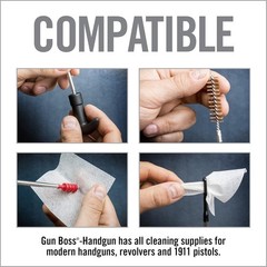 Complete Cleaning Set for Pistols – Includes Smart Mat, Supplies & Storage Case