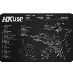 Pistol Gun Cleaning Mat