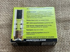 NEW💫HUNTEGO Cleanshot Shoot Thru Gun Bore Cleaner 20 GA 2.75″ 3 Pk Lot Of 5 ea