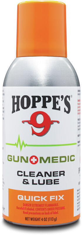 Hoppes Gun Medic All-in-One Cleaner & Lube Aerosol Quick Fix 4oz GM3