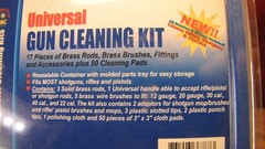 DAC Universal Gun Cleaning Kit UGC 66C 17-Piece Gunmaster Brass Rods NEW