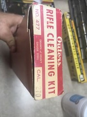 Vtg Outers Rifle Gun Cleaning Kit No 477 Cal. 270 Instructions Original Case Box