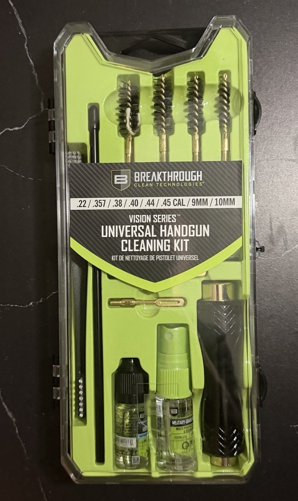 Breakthrough Vision Series Universal Handgun Cleaning Kit BT-VSU-H