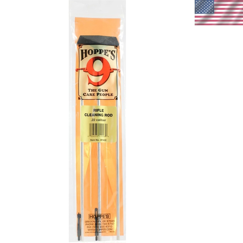 3-Pc Lightweight Aluminum Rifle Rod for .22 Caliber – Perfect for Hunters