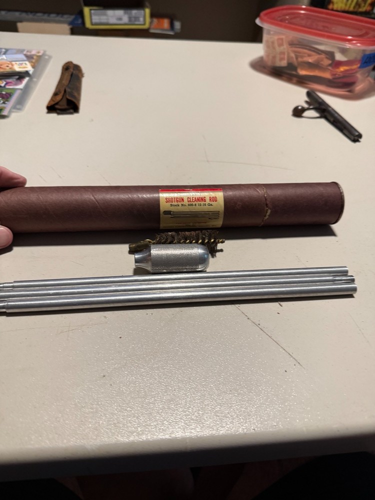 Vintage Outers Duraluminum Aluminum 12-16 Gauge Shot Gun Cleaning Rod No 600-8