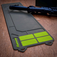 Raiseek Rifle Shotgun Cleaning Mat, Premium Large Magnetic Pad with Organizer Pa