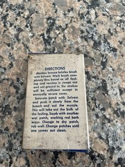 VTG Collectible JC Higgins Shotgun Cleaning Patches with Box by Sears Roebuck