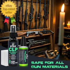 Gun Oil Lube & Cleaning Supplies,Clp Lubricating Cleaner Spray Solvent | 3 in 1