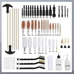 107pc Universal Gun Cleaning Kit for Pistol, Shotgun, Rifle, Handgun, Airgun, Re