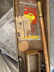 Gunslick Vintage Shotgun Cleaning Kit AS SHOWN Otters Labs Wood Man Cave Item