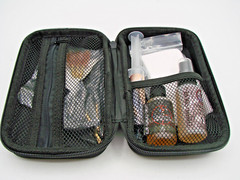 Liberty Lubricants Compact Cleaning Kit Gun Lube .40/10mm Pistol Black Zip Case